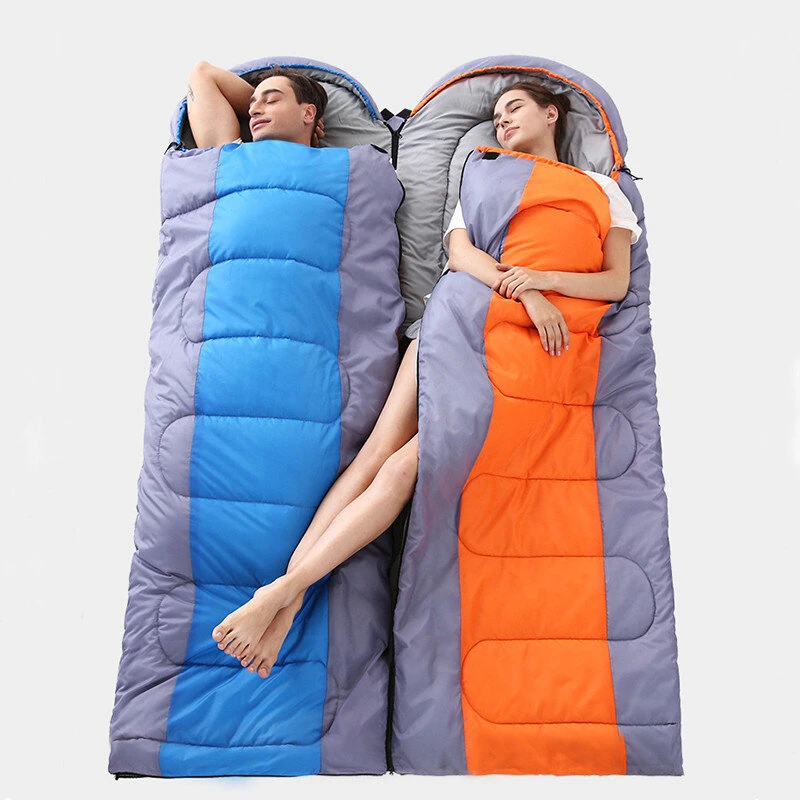 (image for) 2200g Camping Sleeping Bag For -10~20℃ Temperature, Ultralight Waterproof 4 Season Warm Envelope Backpacking Sleeping Bags for Outdoor Traveling Hiking